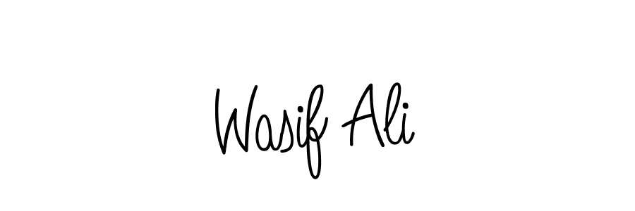 Design your own signature with our free online signature maker. With this signature software, you can create a handwritten (Angelique-Rose-font-FFP) signature for name Wasif Ali. Wasif Ali signature style 5 images and pictures png
