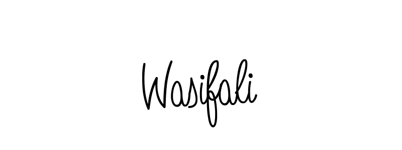 Best and Professional Signature Style for Wasifali. Angelique-Rose-font-FFP Best Signature Style Collection. Wasifali signature style 5 images and pictures png