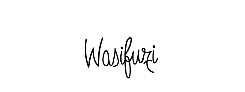 Design your own signature with our free online signature maker. With this signature software, you can create a handwritten (Angelique-Rose-font-FFP) signature for name Wasifuzi. Wasifuzi signature style 5 images and pictures png