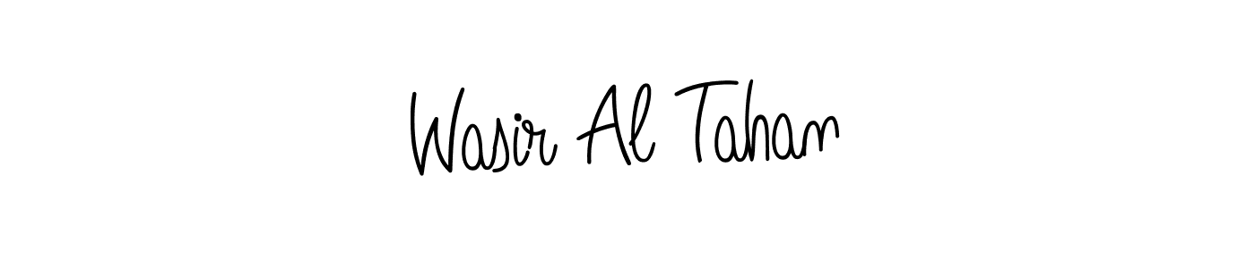 Make a beautiful signature design for name Wasir Al Tahan. Use this online signature maker to create a handwritten signature for free. Wasir Al Tahan signature style 5 images and pictures png