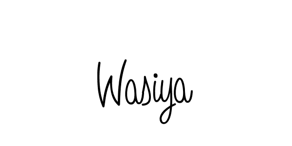 You can use this online signature creator to create a handwritten signature for the name Wasiya. This is the best online autograph maker. Wasiya signature style 5 images and pictures png