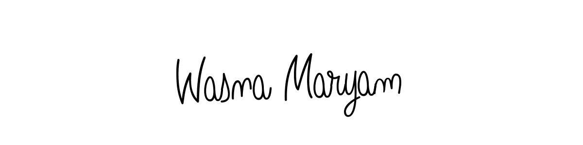 This is the best signature style for the Wasna Maryam name. Also you like these signature font (Angelique-Rose-font-FFP). Mix name signature. Wasna Maryam signature style 5 images and pictures png