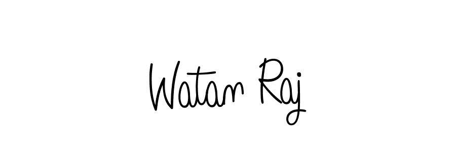 Similarly Angelique-Rose-font-FFP is the best handwritten signature design. Signature creator online .You can use it as an online autograph creator for name Watan Raj. Watan Raj signature style 5 images and pictures png