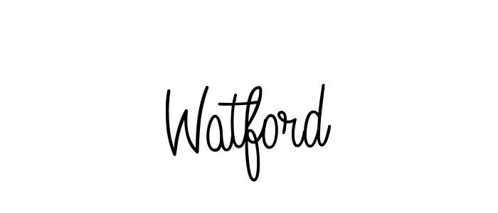 Make a beautiful signature design for name Watford. Use this online signature maker to create a handwritten signature for free. Watford signature style 5 images and pictures png