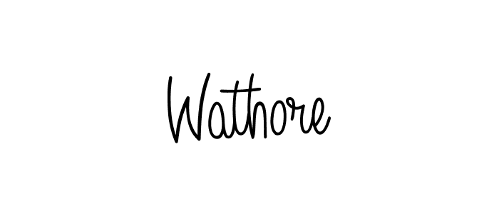 Here are the top 10 professional signature styles for the name Wathore. These are the best autograph styles you can use for your name. Wathore signature style 5 images and pictures png