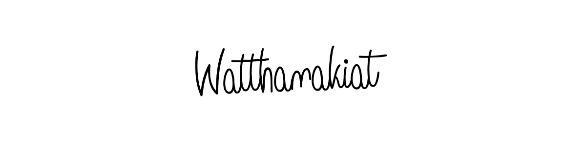 Angelique-Rose-font-FFP is a professional signature style that is perfect for those who want to add a touch of class to their signature. It is also a great choice for those who want to make their signature more unique. Get Watthanakiat name to fancy signature for free. Watthanakiat signature style 5 images and pictures png