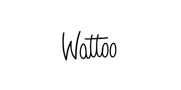 Here are the top 10 professional signature styles for the name Wattoo. These are the best autograph styles you can use for your name. Wattoo signature style 5 images and pictures png