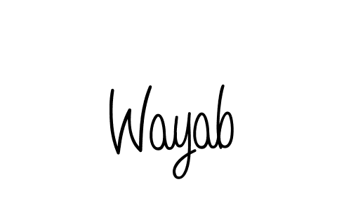 Once you've used our free online signature maker to create your best signature Angelique-Rose-font-FFP style, it's time to enjoy all of the benefits that Wayab name signing documents. Wayab signature style 5 images and pictures png