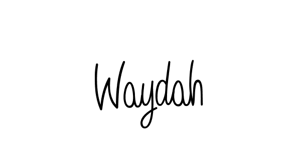 This is the best signature style for the Waydah name. Also you like these signature font (Angelique-Rose-font-FFP). Mix name signature. Waydah signature style 5 images and pictures png