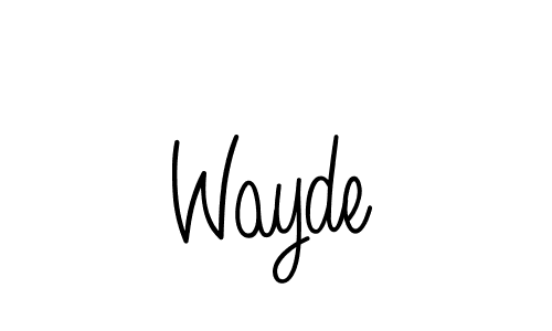 This is the best signature style for the Wayde name. Also you like these signature font (Angelique-Rose-font-FFP). Mix name signature. Wayde signature style 5 images and pictures png