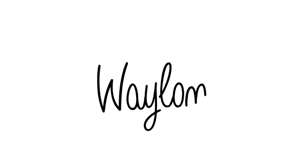 Similarly Angelique-Rose-font-FFP is the best handwritten signature design. Signature creator online .You can use it as an online autograph creator for name Waylon. Waylon signature style 5 images and pictures png