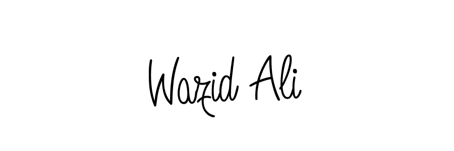 Make a beautiful signature design for name Wazid Ali. Use this online signature maker to create a handwritten signature for free. Wazid Ali signature style 5 images and pictures png