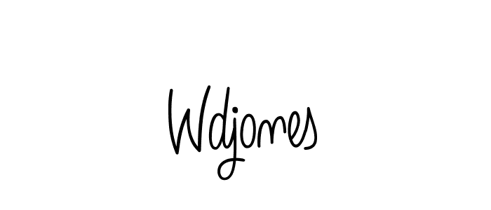 Make a short Wdjones signature style. Manage your documents anywhere anytime using Angelique-Rose-font-FFP. Create and add eSignatures, submit forms, share and send files easily. Wdjones signature style 5 images and pictures png