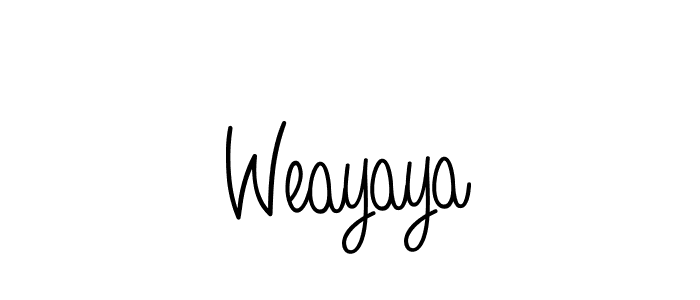 You can use this online signature creator to create a handwritten signature for the name Weayaya. This is the best online autograph maker. Weayaya signature style 5 images and pictures png