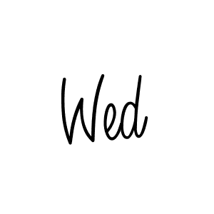 Also You can easily find your signature by using the search form. We will create Wed name handwritten signature images for you free of cost using Angelique-Rose-font-FFP sign style. Wed signature style 5 images and pictures png
