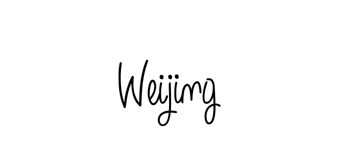 Also You can easily find your signature by using the search form. We will create Weijing name handwritten signature images for you free of cost using Angelique-Rose-font-FFP sign style. Weijing signature style 5 images and pictures png