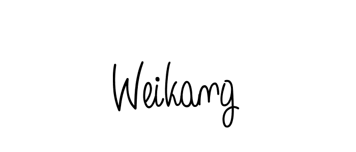 if you are searching for the best signature style for your name Weikang. so please give up your signature search. here we have designed multiple signature styles  using Angelique-Rose-font-FFP. Weikang signature style 5 images and pictures png