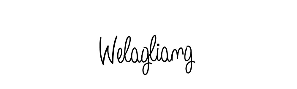 Make a beautiful signature design for name Welagliang. Use this online signature maker to create a handwritten signature for free. Welagliang signature style 5 images and pictures png
