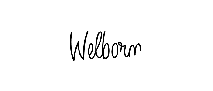 Make a short Welborn signature style. Manage your documents anywhere anytime using Angelique-Rose-font-FFP. Create and add eSignatures, submit forms, share and send files easily. Welborn signature style 5 images and pictures png