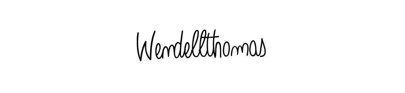 How to make Wendellthomas signature? Angelique-Rose-font-FFP is a professional autograph style. Create handwritten signature for Wendellthomas name. Wendellthomas signature style 5 images and pictures png