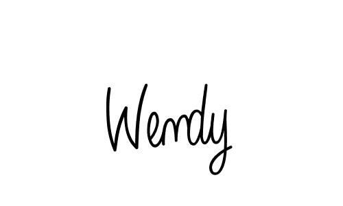 How to make Wendy signature? Angelique-Rose-font-FFP is a professional autograph style. Create handwritten signature for Wendy name. Wendy signature style 5 images and pictures png