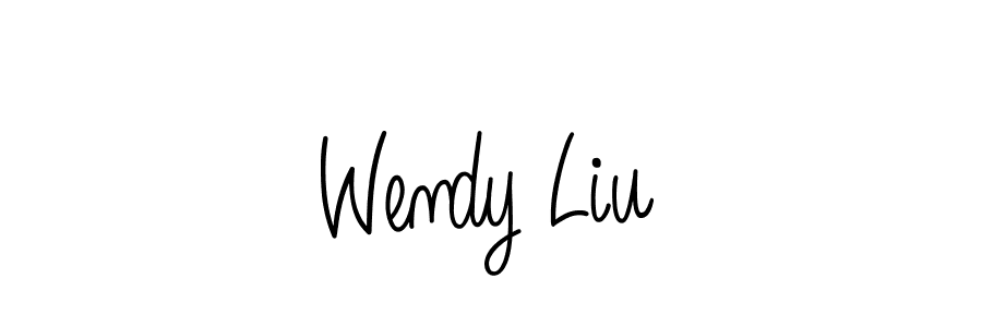 How to make Wendy Liu signature? Angelique-Rose-font-FFP is a professional autograph style. Create handwritten signature for Wendy Liu name. Wendy Liu signature style 5 images and pictures png