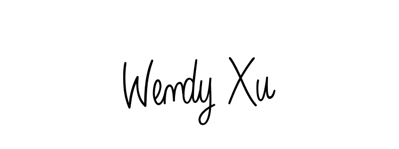 Best and Professional Signature Style for Wendy Xu. Angelique-Rose-font-FFP Best Signature Style Collection. Wendy Xu signature style 5 images and pictures png