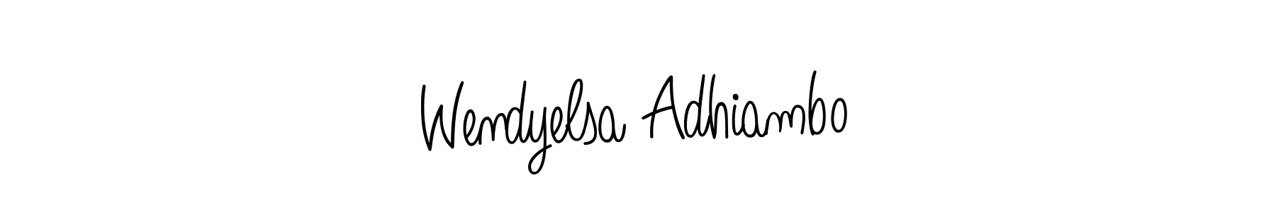 if you are searching for the best signature style for your name Wendyelsa Adhiambo. so please give up your signature search. here we have designed multiple signature styles  using Angelique-Rose-font-FFP. Wendyelsa Adhiambo signature style 5 images and pictures png
