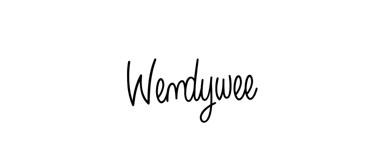 Make a beautiful signature design for name Wendywee. Use this online signature maker to create a handwritten signature for free. Wendywee signature style 5 images and pictures png