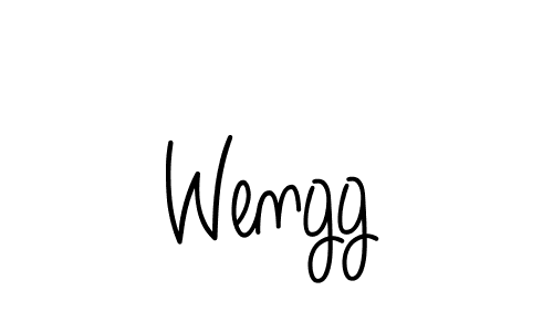 Also we have Wengg name is the best signature style. Create professional handwritten signature collection using Angelique-Rose-font-FFP autograph style. Wengg signature style 5 images and pictures png