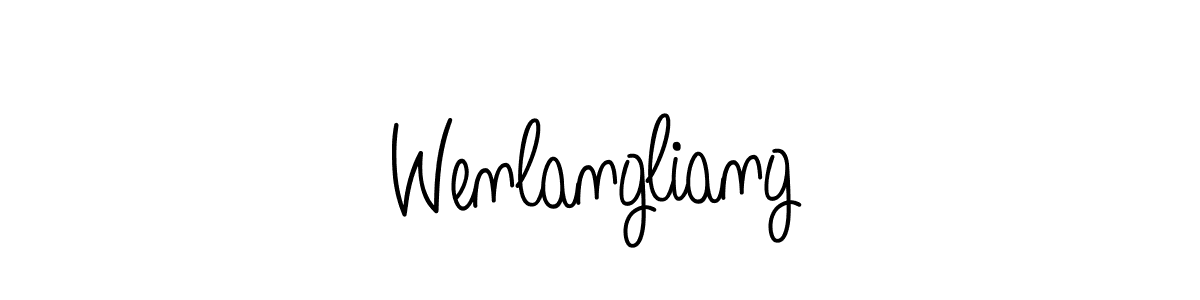 Make a short Wenlangliang signature style. Manage your documents anywhere anytime using Angelique-Rose-font-FFP. Create and add eSignatures, submit forms, share and send files easily. Wenlangliang signature style 5 images and pictures png