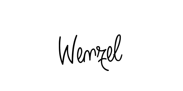 if you are searching for the best signature style for your name Wenzel. so please give up your signature search. here we have designed multiple signature styles  using Angelique-Rose-font-FFP. Wenzel signature style 5 images and pictures png