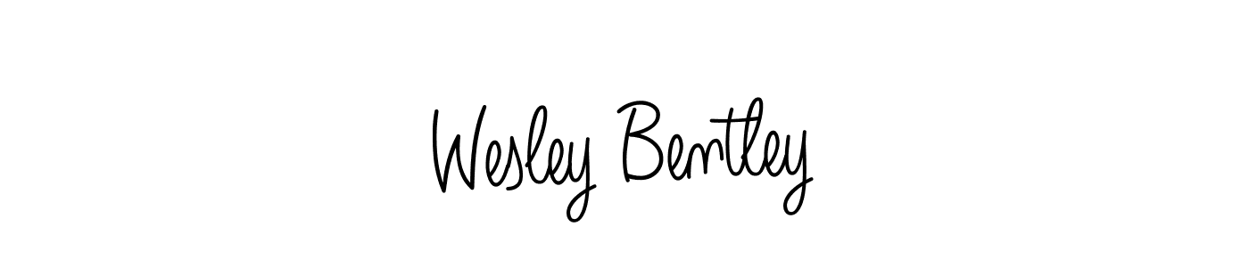 Make a beautiful signature design for name Wesley Bentley. Use this online signature maker to create a handwritten signature for free. Wesley Bentley signature style 5 images and pictures png
