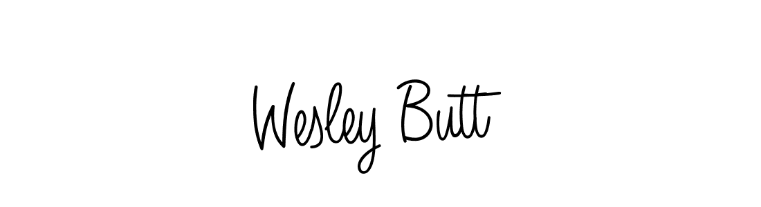 Check out images of Autograph of Wesley Butt name. Actor Wesley Butt Signature Style. Angelique-Rose-font-FFP is a professional sign style online. Wesley Butt signature style 5 images and pictures png