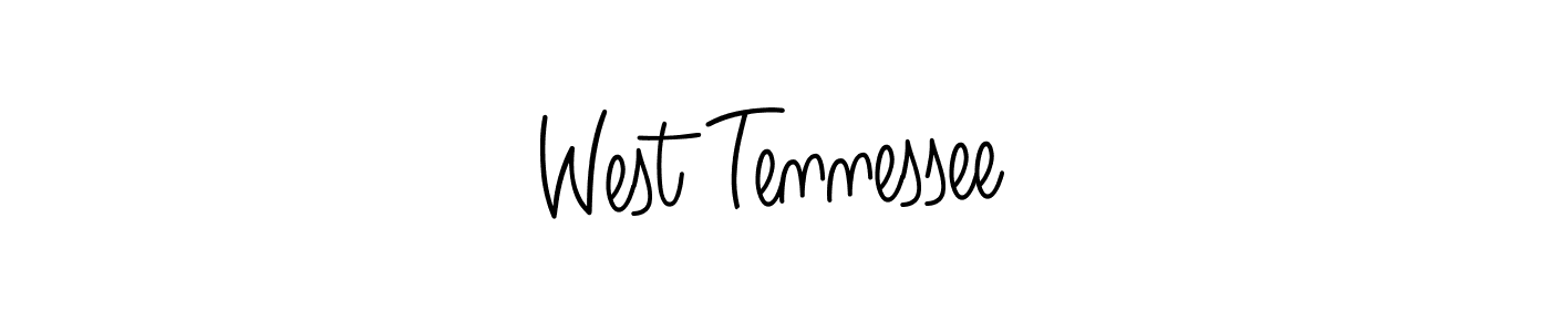 Make a beautiful signature design for name West Tennessee. With this signature (Angelique-Rose-font-FFP) style, you can create a handwritten signature for free. West Tennessee signature style 5 images and pictures png
