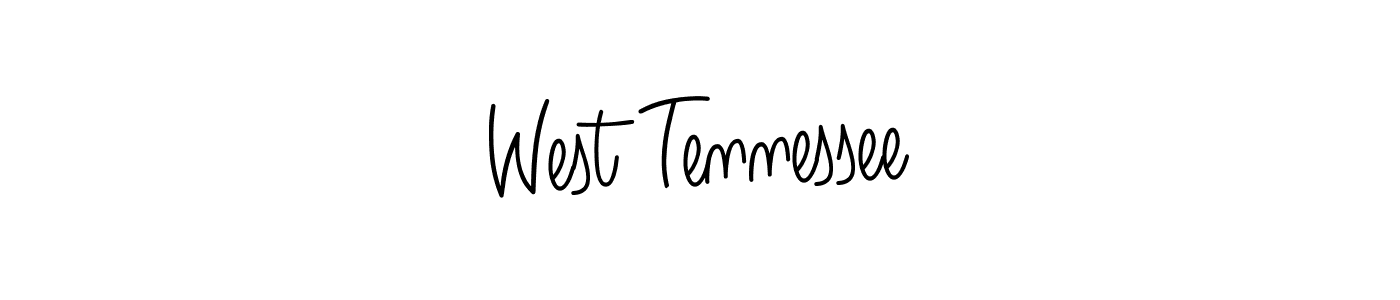 Make a beautiful signature design for name West Tennessee. With this signature (Angelique-Rose-font-FFP) style, you can create a handwritten signature for free. West Tennessee signature style 5 images and pictures png