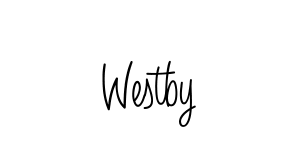 Also we have Westby name is the best signature style. Create professional handwritten signature collection using Angelique-Rose-font-FFP autograph style. Westby signature style 5 images and pictures png