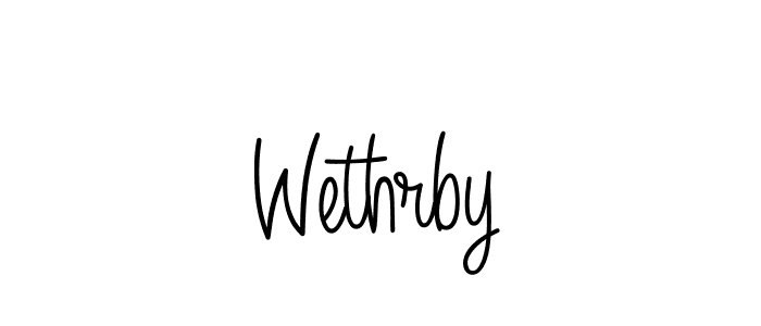 if you are searching for the best signature style for your name Wethrby. so please give up your signature search. here we have designed multiple signature styles  using Angelique-Rose-font-FFP. Wethrby signature style 5 images and pictures png