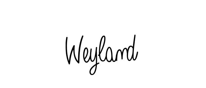 Create a beautiful signature design for name Weyland. With this signature (Angelique-Rose-font-FFP) fonts, you can make a handwritten signature for free. Weyland signature style 5 images and pictures png