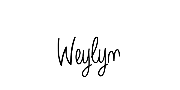 Make a beautiful signature design for name Weylyn. Use this online signature maker to create a handwritten signature for free. Weylyn signature style 5 images and pictures png