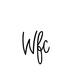 Once you've used our free online signature maker to create your best signature Angelique-Rose-font-FFP style, it's time to enjoy all of the benefits that Wfc name signing documents. Wfc signature style 5 images and pictures png