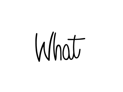 Make a beautiful signature design for name What. Use this online signature maker to create a handwritten signature for free. What signature style 5 images and pictures png