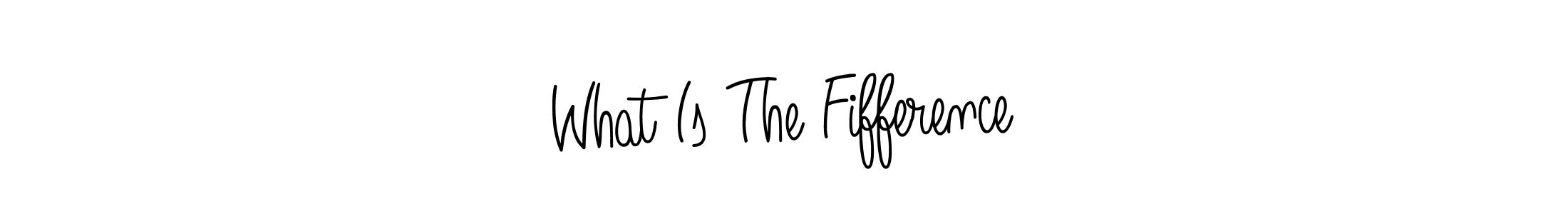 Similarly Angelique-Rose-font-FFP is the best handwritten signature design. Signature creator online .You can use it as an online autograph creator for name What Is The Fifference. What Is The Fifference signature style 5 images and pictures png