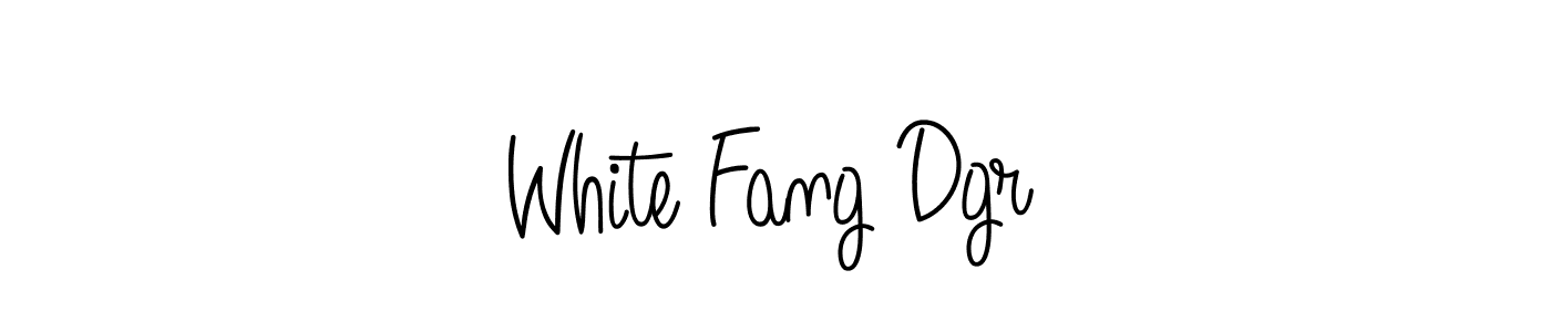 Create a beautiful signature design for name White Fang Dgr. With this signature (Angelique-Rose-font-FFP) fonts, you can make a handwritten signature for free. White Fang Dgr signature style 5 images and pictures png