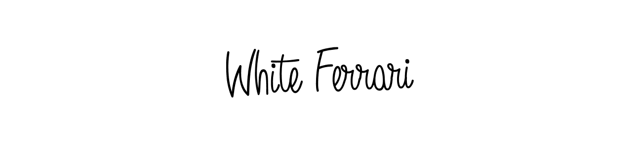 It looks lik you need a new signature style for name White Ferrari. Design unique handwritten (Angelique-Rose-font-FFP) signature with our free signature maker in just a few clicks. White Ferrari signature style 5 images and pictures png
