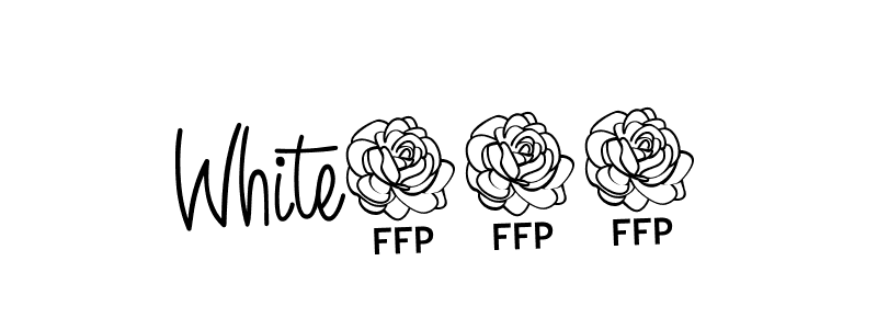 The best way (Angelique-Rose-font-FFP) to make a short signature is to pick only two or three words in your name. The name White444 include a total of six letters. For converting this name. White444 signature style 5 images and pictures png