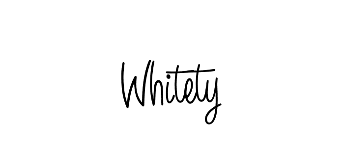 How to make Whitety signature? Angelique-Rose-font-FFP is a professional autograph style. Create handwritten signature for Whitety name. Whitety signature style 5 images and pictures png