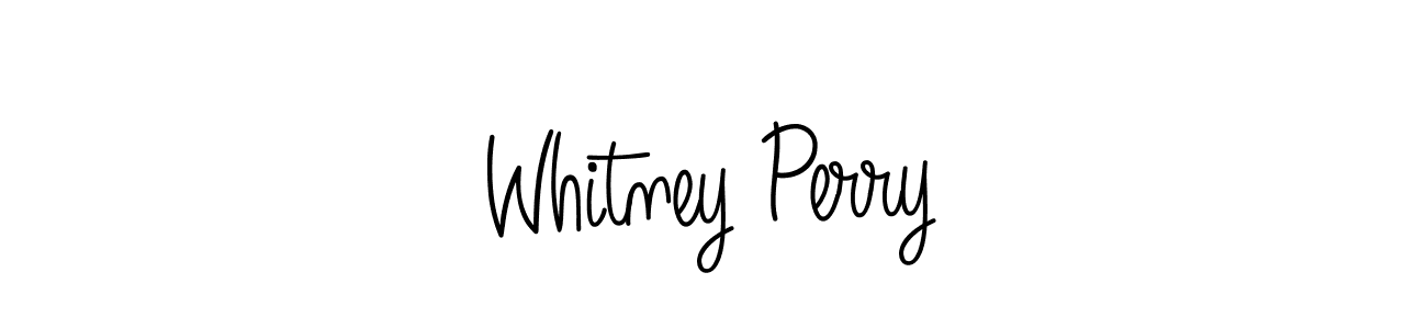 Check out images of Autograph of Whitney Perry name. Actor Whitney Perry Signature Style. Angelique-Rose-font-FFP is a professional sign style online. Whitney Perry signature style 5 images and pictures png