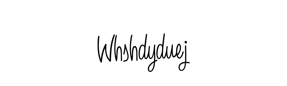 Angelique-Rose-font-FFP is a professional signature style that is perfect for those who want to add a touch of class to their signature. It is also a great choice for those who want to make their signature more unique. Get Whshdyduej name to fancy signature for free. Whshdyduej signature style 5 images and pictures png