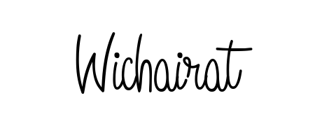 Make a beautiful signature design for name Wichairat. With this signature (Angelique-Rose-font-FFP) style, you can create a handwritten signature for free. Wichairat signature style 5 images and pictures png